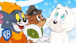 Tom amp Jerry  Here Comes Winter ☃️  Cartoon Compilation  wbkids [upl. by Maleeny]