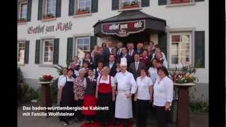 Hotel Gasthof zum Rössle begrüßt Ministerpräsident Winfried Kretschmann [upl. by Anyd]