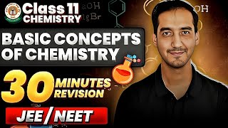 Some Basic concepts of Chemistry Class 11 Chemistry Quick Revision CBSESourabh Raina [upl. by Ahtimat]