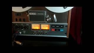 Tape da Funk TEAC A3300 SX Reel version [upl. by Aratas]