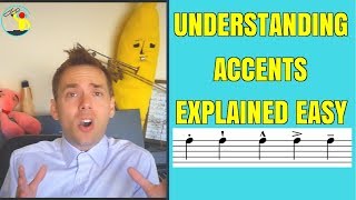 How to understand Music Accent symbols in under 10 minutes and play them [upl. by Anawal]