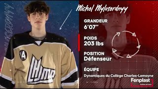 Espoirs LHJMQ Fenplast  Michel Myloserdnyy [upl. by Aguste]