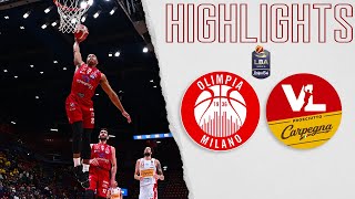 Olimpia Milano  Pesaro Highlights [upl. by Ollehto]