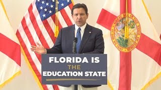 Watch Live  Gov DeSantis speaking in Tampa [upl. by Selda]