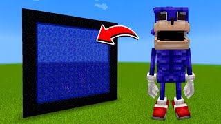 How to Make A Portal To The Shin Sonic Phase 1 Dimension in Minecraft [upl. by Zachary]