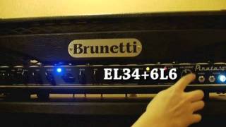 test brunetti pirata 141 Valvemix alltube headamp higain by steve vee [upl. by Eiznyl546]