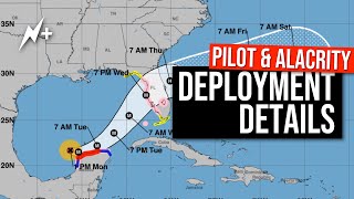 Ready for Hurricane Milton Hurricane Milton Deployments Are Rolling In  Pilot and Alacrity [upl. by Yecaj778]