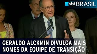 Geraldo Alckmin divulga mais nomes da equipe de transição do governo  SBT Brasil 081122 [upl. by Iznyl]