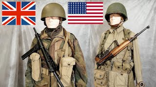 BRITISH amp US PARATROOPERS WW2 [upl. by Blackington640]