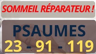 Sommeil Réparateur  Psaumes 23  91  119  Excellents Psaumes pour dormir [upl. by Jorin]