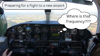 Flight to a new Airport  How do you prepare for a new flight  Private Pilot [upl. by Nealon]