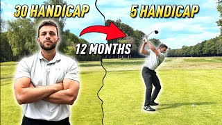 How i got a 5 HANDICAP in just 12 months playing golf 12 simple tips [upl. by Araht944]