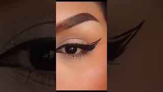 Graphic eyeliner graphicliner eyeliner makeuplook shorts youtube makeup eyemakeup india [upl. by Mackler]