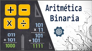 Aritmética Binaria  Suma  Resta  Multiplicación  División [upl. by Keon]