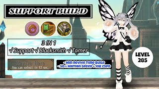 toram online  new added skill Two Handed Sword THS strom blaze  ogre slash reviews  Yusagi [upl. by Zarihs]