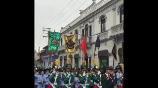 PASEO DE LA BANDERA  ANIVERSARIO DE AREQUIPA 2015 [upl. by Atiran]