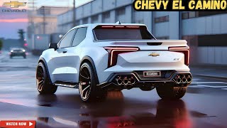 Modern Style 2025 Chevy El Camino SS Reveal  FIRST LOOK [upl. by Howenstein248]