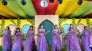 Haldi dance performance  wedding dance mehndi dance [upl. by Piefer]