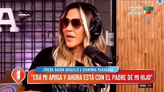 Jimena Barón aniquiló a Gianinna Maradona no perdona su traición [upl. by Nadine]