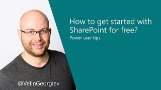 How to get started with SharePoint for free [upl. by Maretz599]