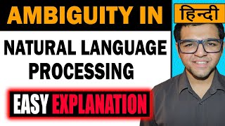 Ambiguity in Natural Language Processing in Hindi [upl. by Ahsurej740]