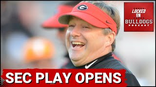 Georgia Bulldogs Open SEC Play vs Kentucky  SEC Squad [upl. by Datha283]