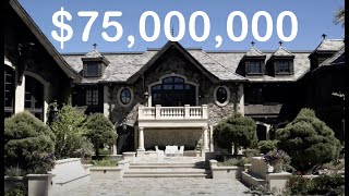 Inside a spectacular 75 million dollar estate in Lake Tahoe [upl. by Nitsed]