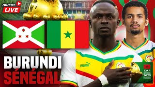 🔴BURUNDI  SENEGAL 01 🔥LES LIONS SUR PENALTY SEN SORTENT QUALIFICATIONS CAN 2025 [upl. by Anayik]