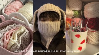 crochet ideasstylestips Pinterest inspired  Tiktok compilation🤍🧶 [upl. by Rodrich390]