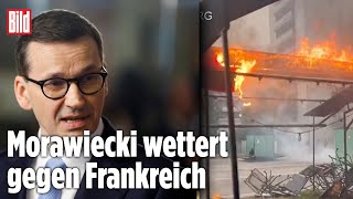 PolenPremier Krasses Video verhöhnt Frankreichs Politik der offenen Grenzen [upl. by Aneral]