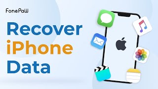 FonePaw iPhone Data Recovery  Recover Deleted MessagesContactsPhotos on iPhone [upl. by Raymond]