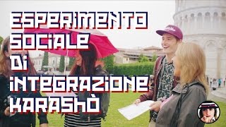 Inno Italiano cantato in Russo dalla Gente  Esperimento Sociale  Integrazione Karashò [upl. by Ardnasyl187]