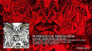 Putrid  Chaos Baphomet Satanic Union From The South with Grave Desecration Peru [upl. by Ermey]