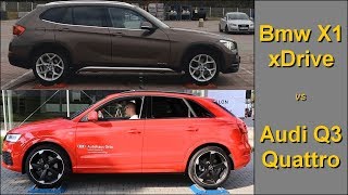 SLIP TEST  Bmw X1 xDrive vs Audi Q3 Quattro  4x4testsonrollers [upl. by Anaicul]