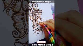 Part 3 2024 New Arabic Mehndi Design  New Easy Mehndi Design For Back Hands  Rinku Mehndi Design [upl. by Crocker]