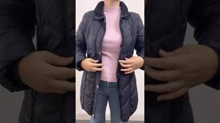 How to shorten a cotton jacket so that the cotton is neat and doesnt fly everywhere [upl. by Louanne]