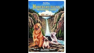 Opening to Homeward Bound The Incredible Journey 1997 DVD HD [upl. by Nomyt]