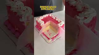 Conserva tu pastel 🎂 siempre fresco pastel pasteleria tips lifehacks hogar ideas hacks [upl. by Assinna]