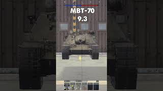 Как пробить MBT70 XM803 KPZ70 в War Thunder [upl. by Benedikt]