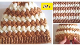 How to Crochet a Baby Hat A QUICK and EASY Tutorial [upl. by Latisha]