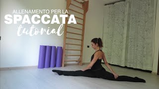 Stretching Gambe  Come fare la spaccata frontale e sagittale [upl. by Fabrin]