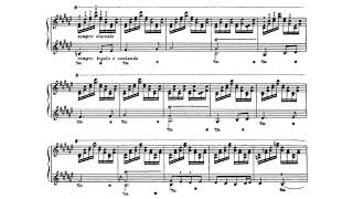 Liszt  quotJeux deaux à la Villa dEstequot from Années de pelerinage III AudioSheet Cziffra [upl. by Stannfield]