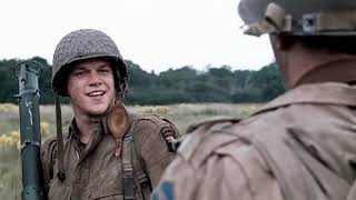 Saving Private Ryan 1998  Tom Hanks amp Matt Damon scene [upl. by Aerehs]