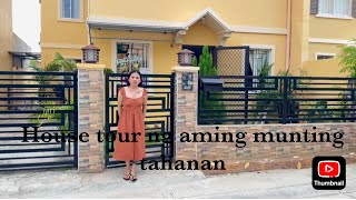 house tour ng extended cara house model ng camella homes [upl. by Dlaner]