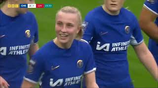 Chelsea vs Liverrpool Womens Football 2324 [upl. by Dwinnell]