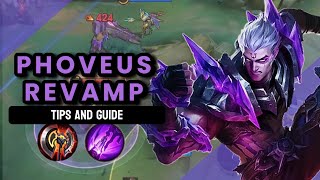 PHOVEUS REVAMP GUIDE  GAMEPLAY  HE IS INSANE [upl. by Bryant]