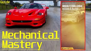 Mechanical Mastery Forzathon Weekly Challenge Guide  Forza Horizon 5 Series 39 Summer [upl. by Nyladnar]