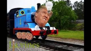 DONALD TRUMP THOMAS THE TANK ENGINE Remix [upl. by Noemi]