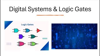 Digital systems  logic gates  Applictation in control system  Class 12  Electronics [upl. by Adey]