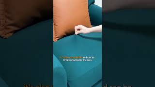 Really like the fleece stretch sofa cover Just buy it nowieasygoing sofacover slipcover [upl. by Halsey]